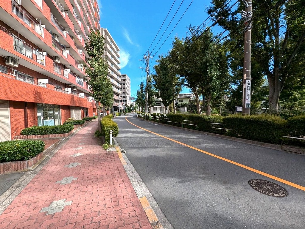 シャンボール志村坂上　前面道路